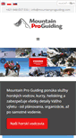 Mobile Screenshot of mountainproguiding.com